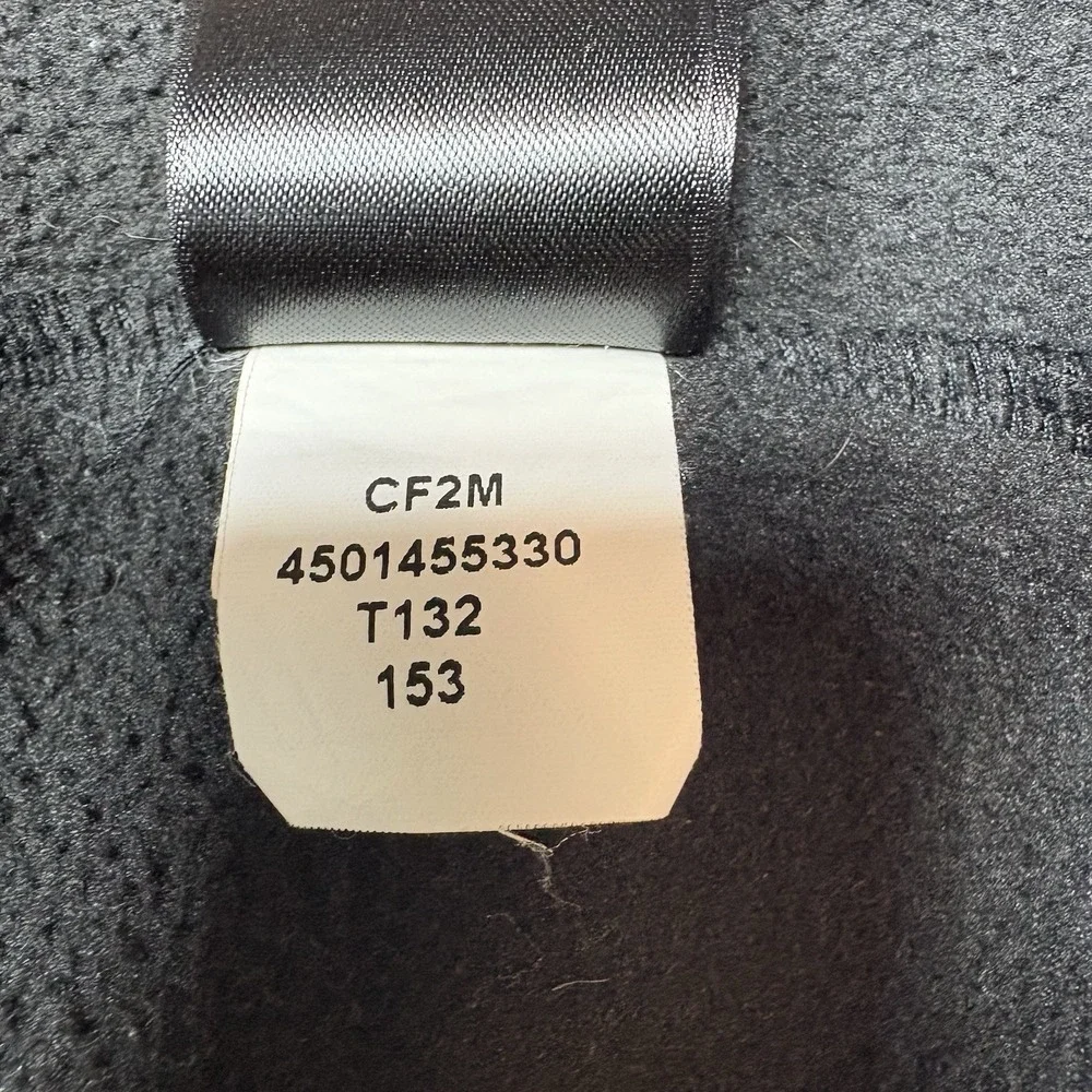 The North Face Jacket Mens‎ L Black Fleece Lightweight Full Zip Outdoor *SPOTS
